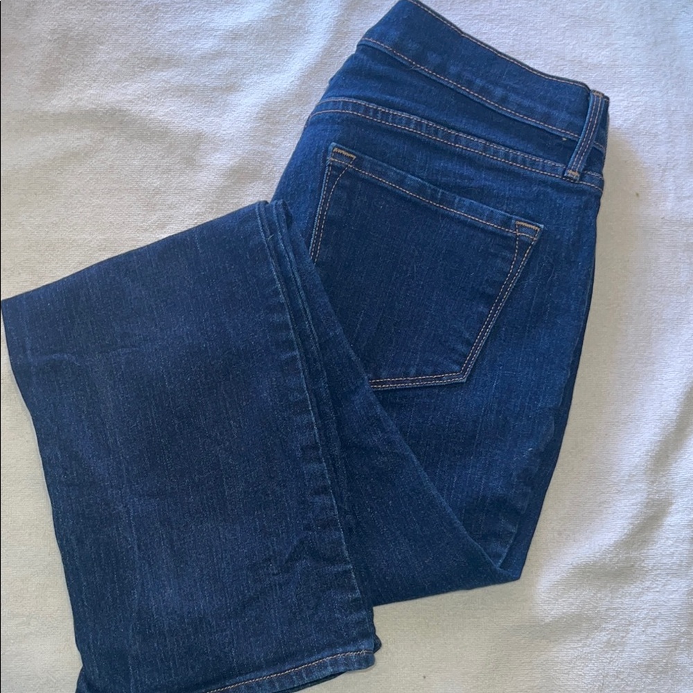 Classic Blue bootcut Denim Jeans 8 petite